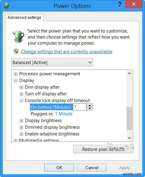 Read: How to change Lock Screen Timeout Period in Windows 11/10