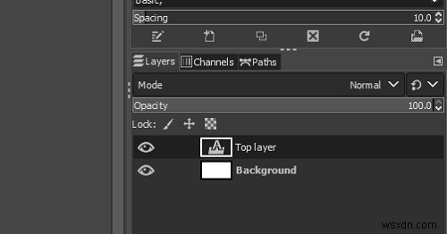 GIMP paintbrush not working; won’t let you draw