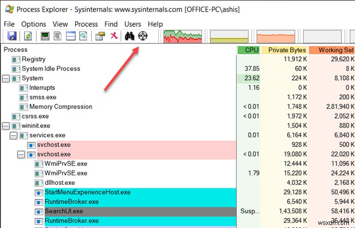 The process cannot access the file because it is being used by another process