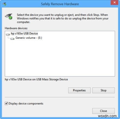 Safely Remove Hardware not working in Windows 11/10