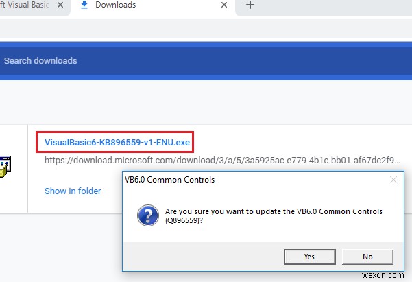 Fix Comctl32.ocx file is missing, not correctly registered or invalid error
