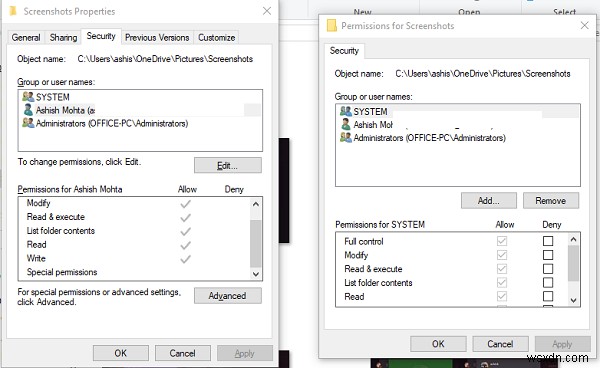 How to change File and Folder permissions in Windows 11/10
