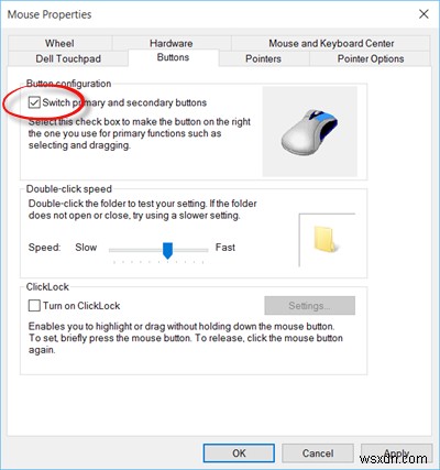 Mouse left click brings up Context Menu in Windows 11/10