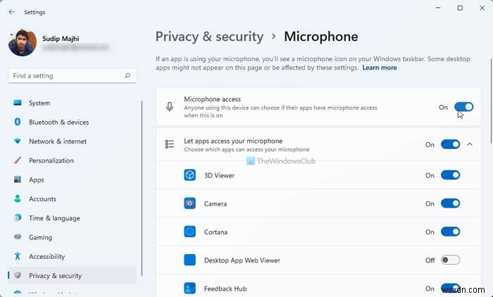 Google Meet microphone not working on Windows PC