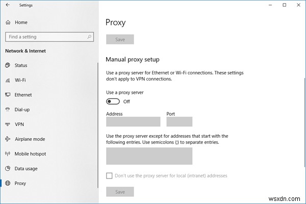Fix Error 1005 Access Denied message while visiting websites