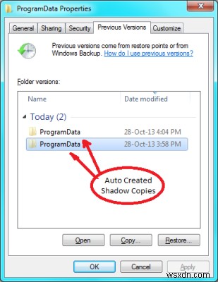 What is VSS or Volume Shadow Copy Service in Window 11/10