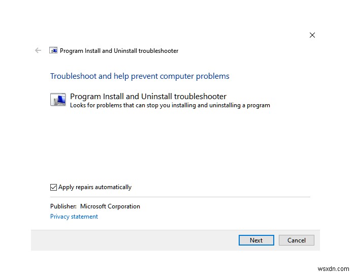 ShellExecuteEx Failed; code error 8235. A referral was returned from the server