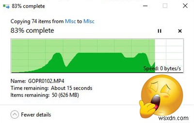 Fix Slow file copy speed in Windows 11/10