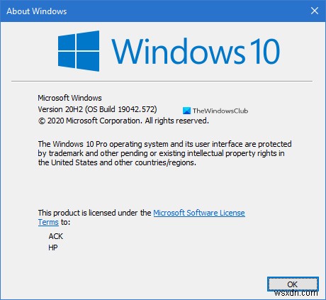Windows 10 version 20H2 – Known Issues and Problems