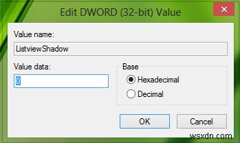Cannot remove Drop Shadows for Icon Labels on Windows desktop