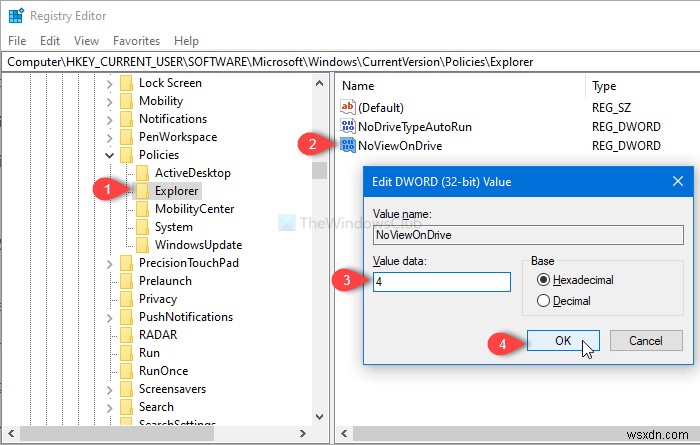 How to prevent users from accessing Drives in This PC on Windows 11/10