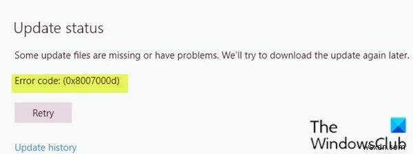 Fix error 0x8007000d when installing, upgrading, updating or activating Windows 11/10