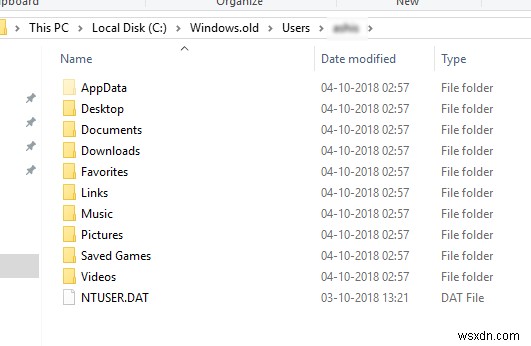 How to recover deleted User data folders after Feature Update in Windows 11/10