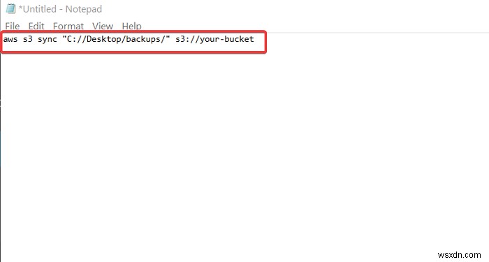 How to automate Amazon S3 backup on Windows Server
