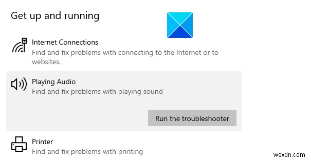 Fix Red X Cross on the Volume icon in Windows 10