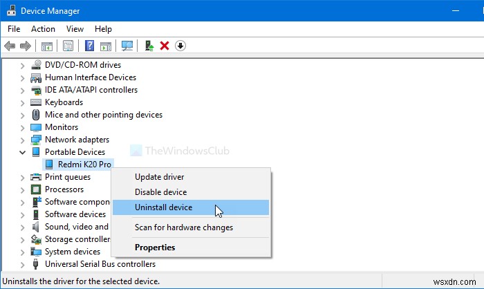 Windows 10 doesn’t recognize Android phone