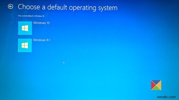 How to change the default operating system; Change Boot defaults when dual-booting in Windows 10