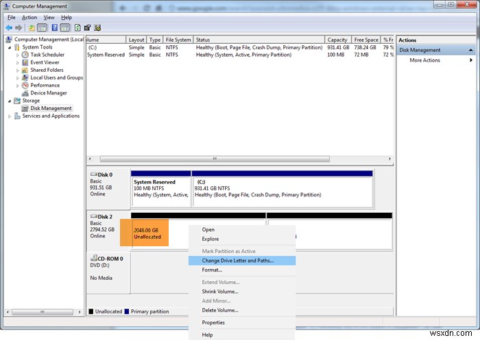 Fix Unallocated Hard Drive without losing Data in Windows 10