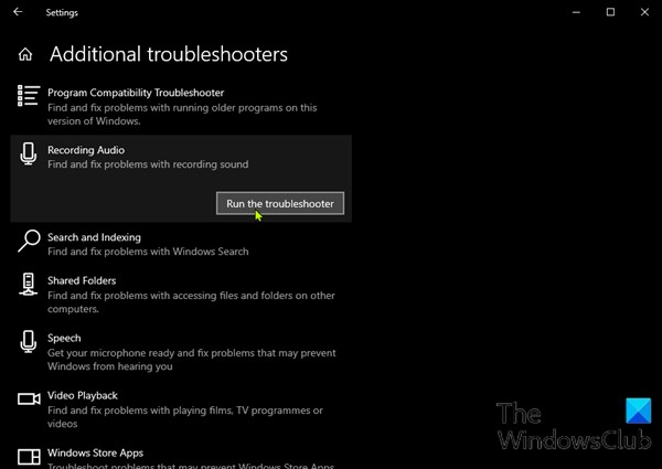 The sample rate for your microphone isn’t supported – Xbox App error