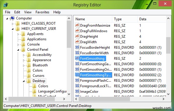 How to Disable Font Smoothing in Windows 11/10