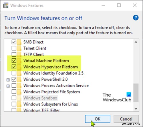 No hypervisor was found; Error 0xc0351000 – Windows Sandbox