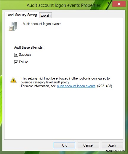 How to track User Activity in WorkGroup Mode on Windows 10