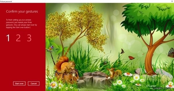 How to set up Picture Password in Windows 10