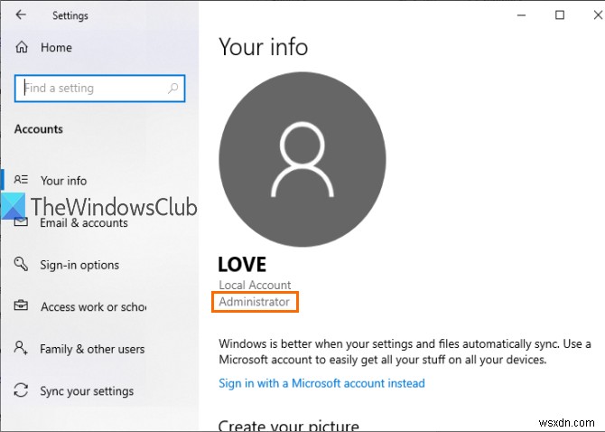 How to check if a user account is an Administrator in Windows 11/10
