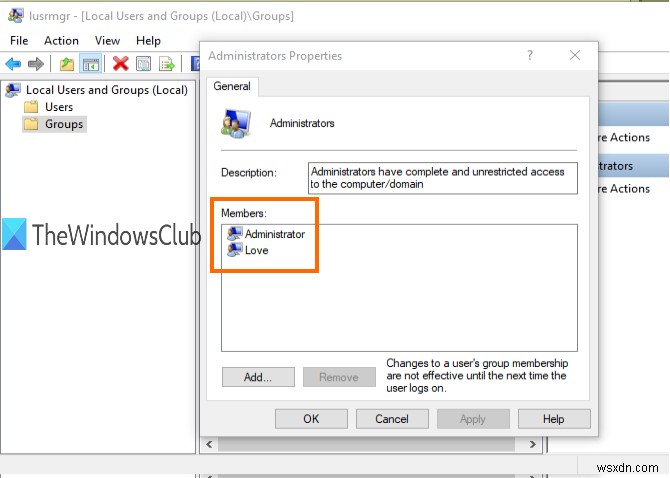 How to check if a user account is an Administrator in Windows 11/10