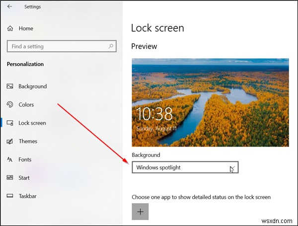 How to turn on Windows Spotlight Like What You See option