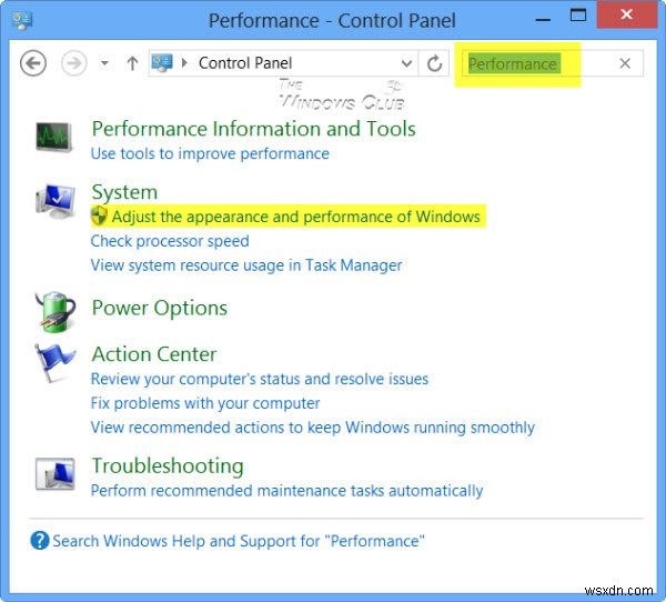 How to disable or enable Windows Mouse Pointer Shadow feature