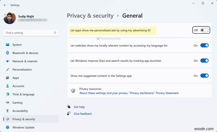 Manage and personalize ad preferences in Microsoft products
