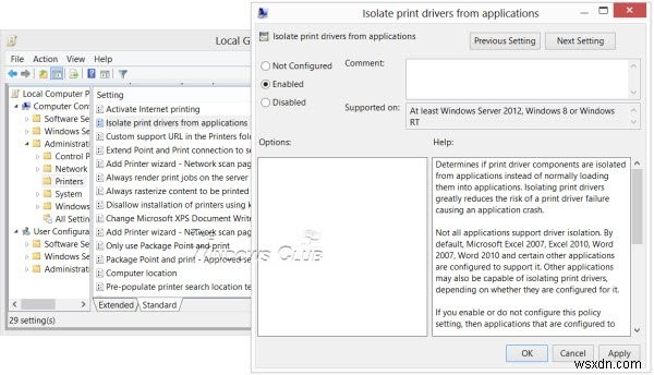 How to Enable or Disable or Application Isolation feature in Windows 10
