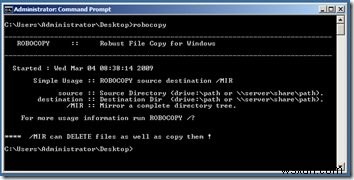 Robocopy in Windows 11/10 & Microsoft Robocopy GUI