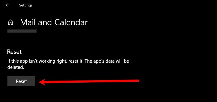 Mail and Calendar app freezes, crashes or not working in Windows 11/10
