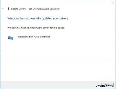 No Audio Output Device is Installed error in Windows 11/10