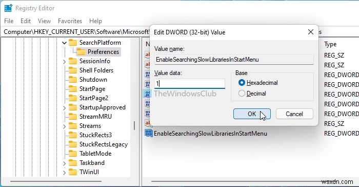 Search unindexed Libraries and Network Location files from Start Menu search box