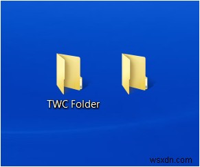 How to create blank folder names in Windows 11/10