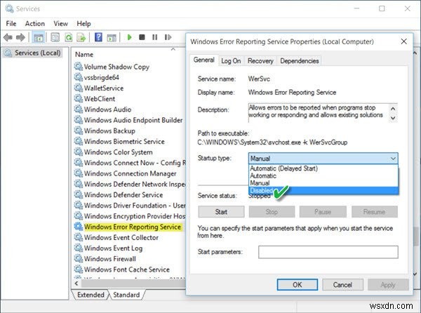 Fix WerMgr.exe or WerFault.exe Application Error in Windows 11/10