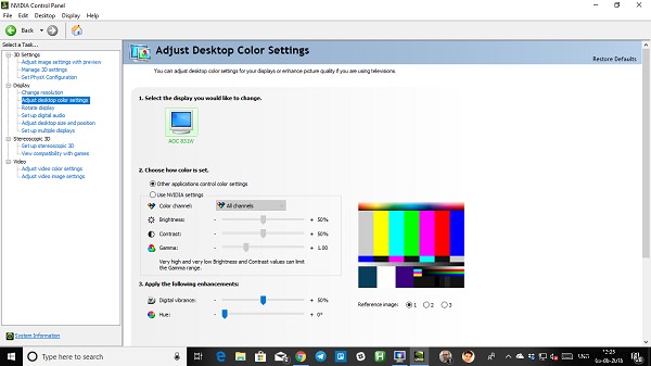 How to restore default Display Color settings in Windows 11/10