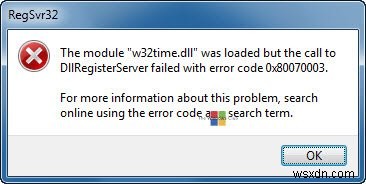 Windows Time Service not working. Time Synchronization fails with error