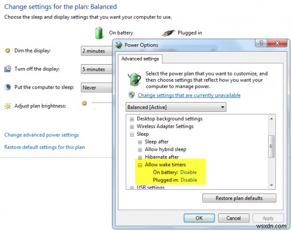 How to prevent Computer from waking up from Sleep unexpectedly