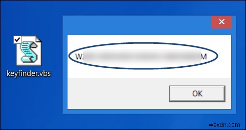 How to find Windows Product Key using VB Script in Windows 11/10