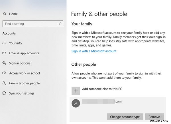 Add someone else to this PC link is greyed out on Windows 11/10