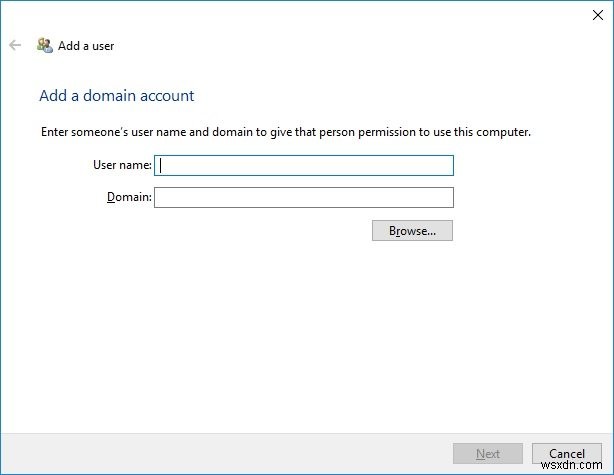 Add someone else to this PC link is greyed out on Windows 11/10