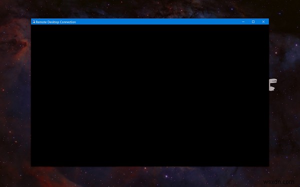 Fix Remote Desktop Black Screen issues on Windows 11/10