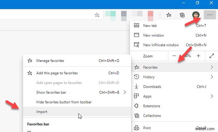 How to import or export saved passwords from Microsoft Edge