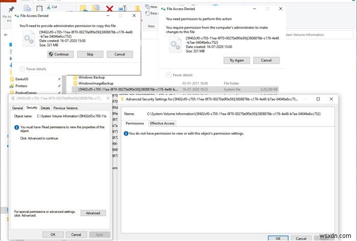 Can you Backup Restore points or Recover Corrupt Restore Points in Windows 10?