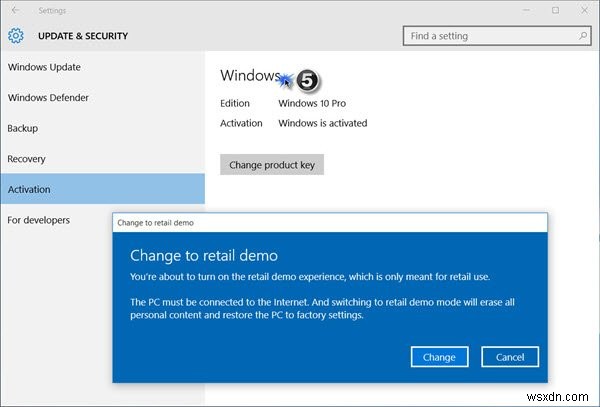 Delete or Enable Retail Demo experience in Windows 11/10
