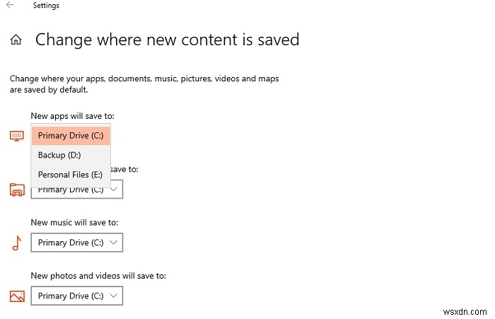 The publisher of this app doesn’t allow it to be moved to a different location, Error 0x80073d21